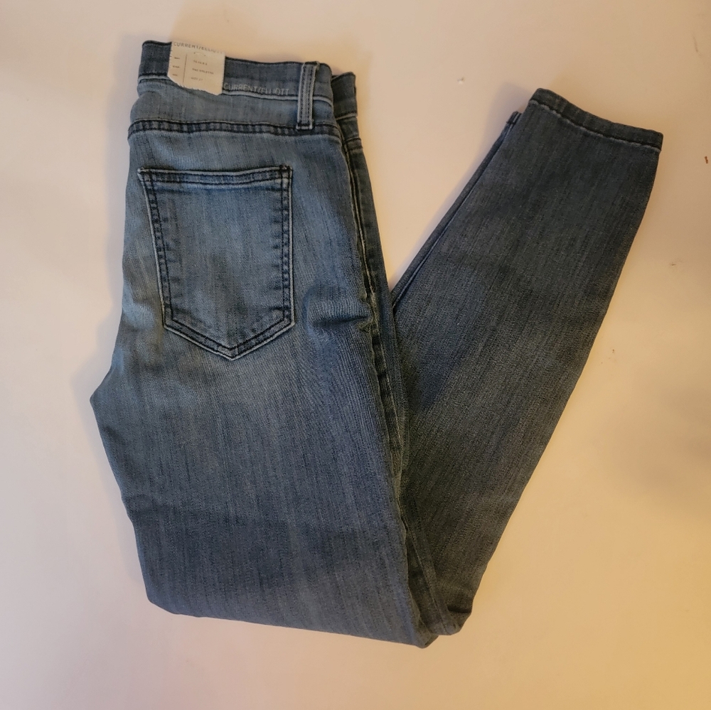 Current/Elliott Stiletto Jeans Size 27 Sunfade